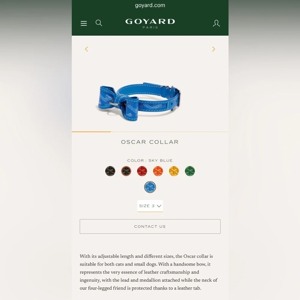 Goyard luxurious oscar